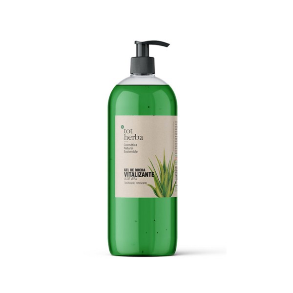 Gel de baño vitalizante de Aloe Vera 1L