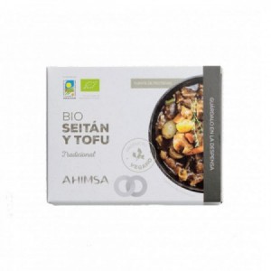 Carne vegetal de seitán y tofu bio 250gr